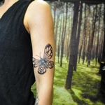 Tattoos - High Contrast Butterfly. Instagram @MichaelBalesArt - 125151